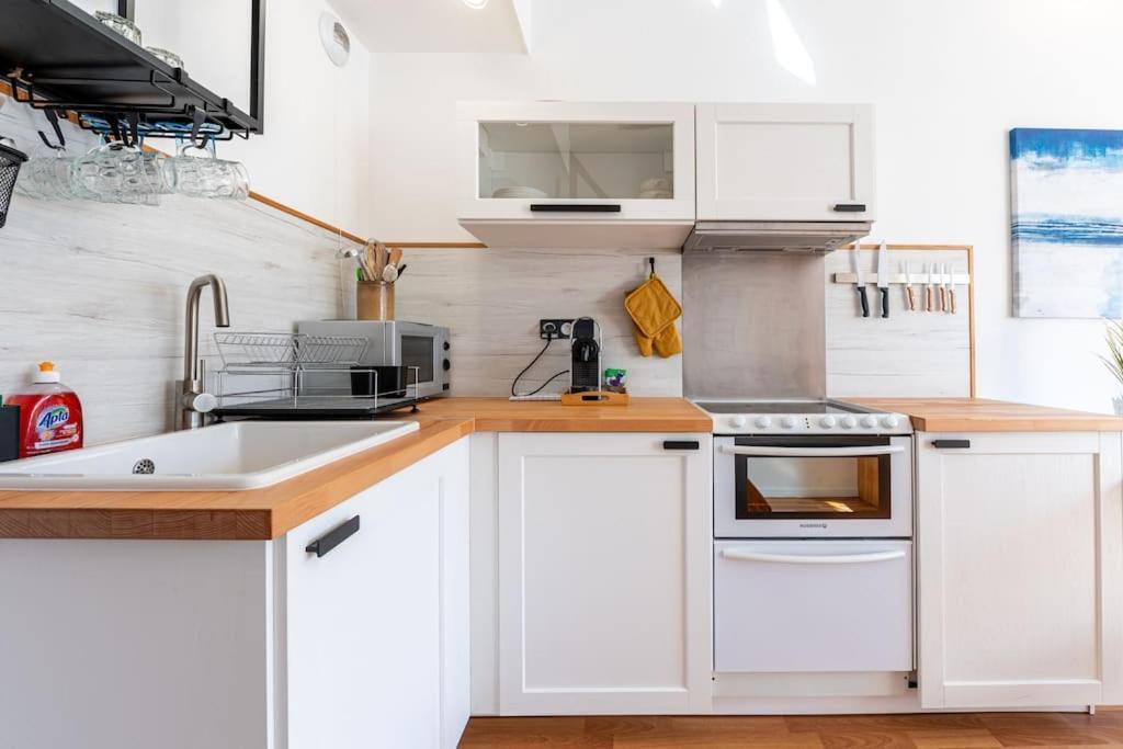 Duplex Charmant : Fibre Optique Wifi - Netflix - Confort + 格勒诺布尔 外观 照片